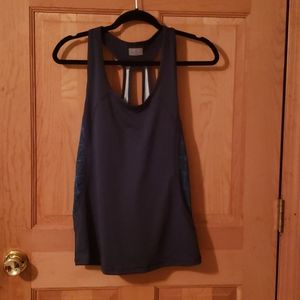 Catherine Malandrino Racerback Workout Shirt S Med